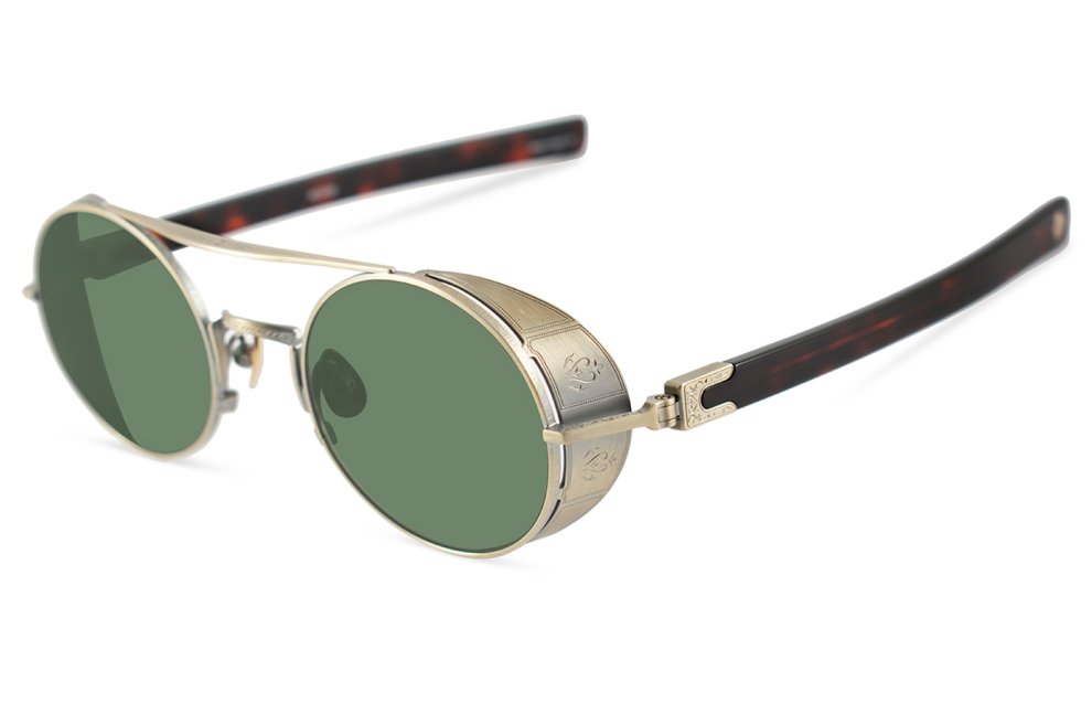 Matsuda - M3128 - Antique Gold / Dark Tortoise